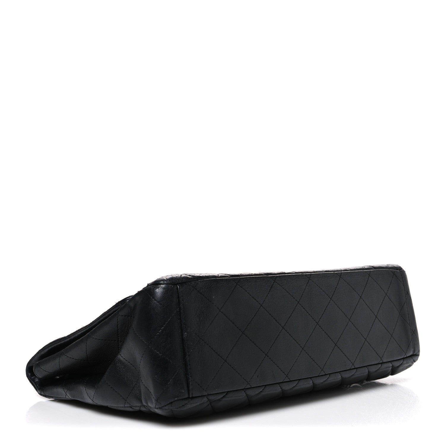 Chanel Lambskin Quilted Maxi Double Flap Black 4 of 11