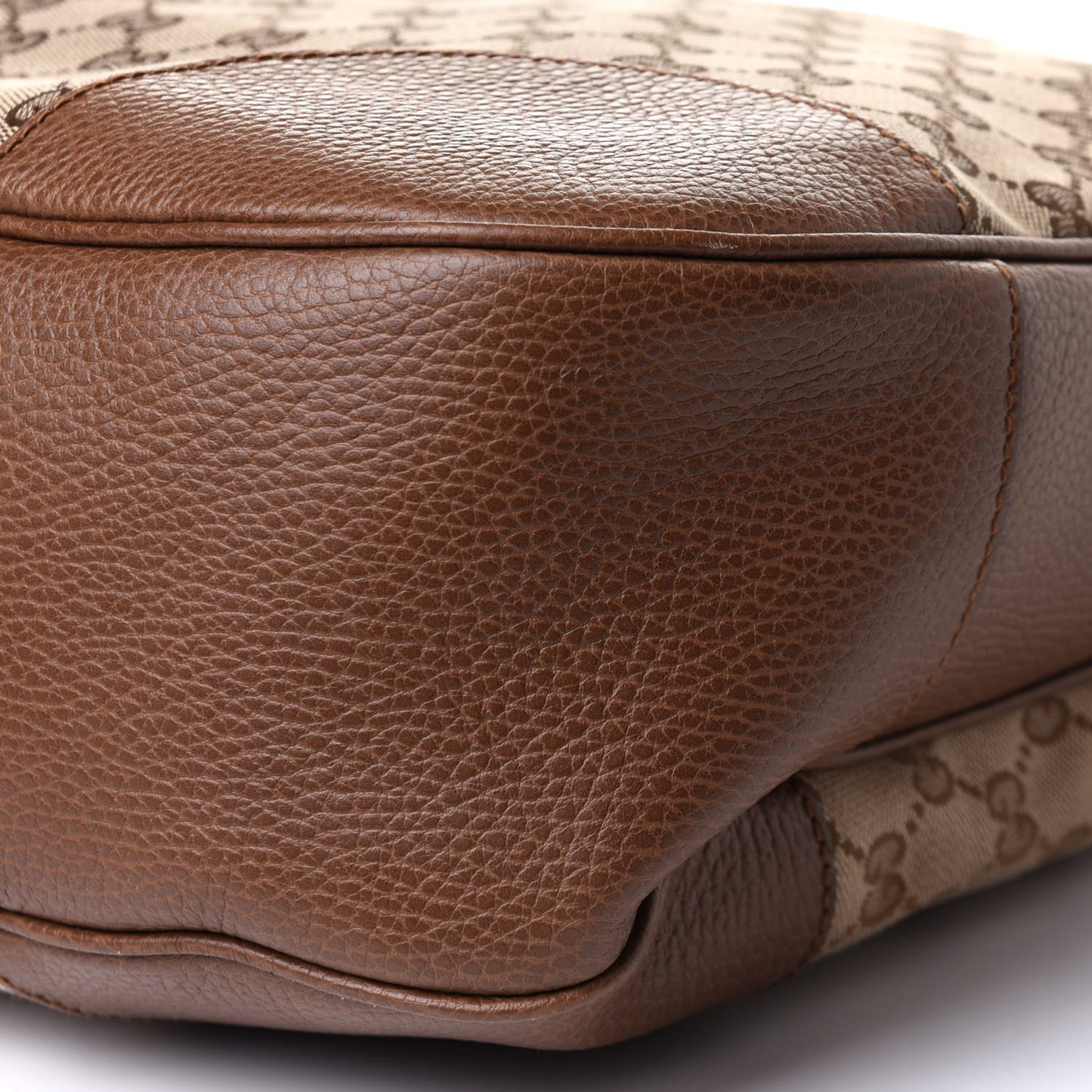 Soft GG Monogram Large Margaux Hobo Brown