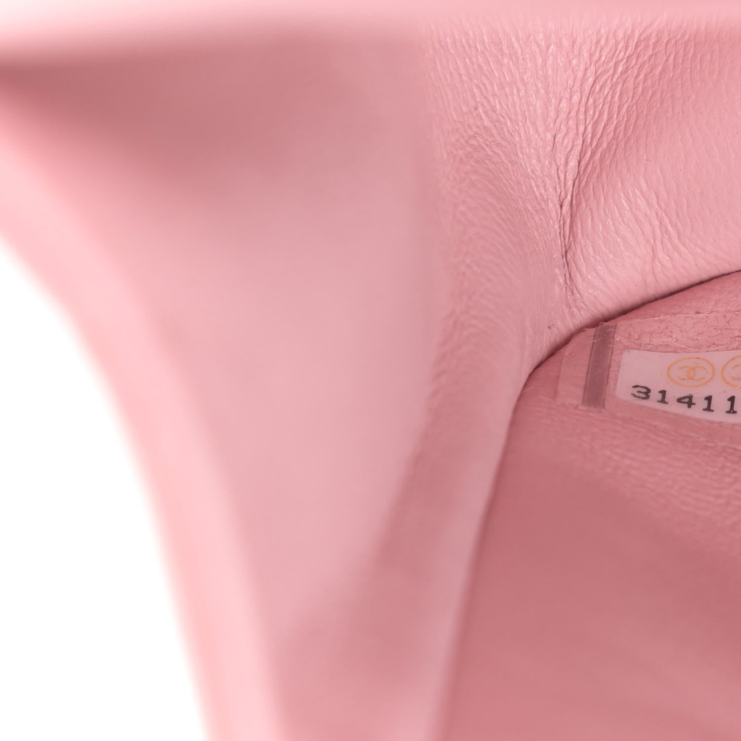 Chanel Lambskin Quilted Medium Double Flap Light Pink 7 of 13