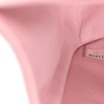 Chanel Lambskin Quilted Medium Double Flap Light Pink 7 of 13