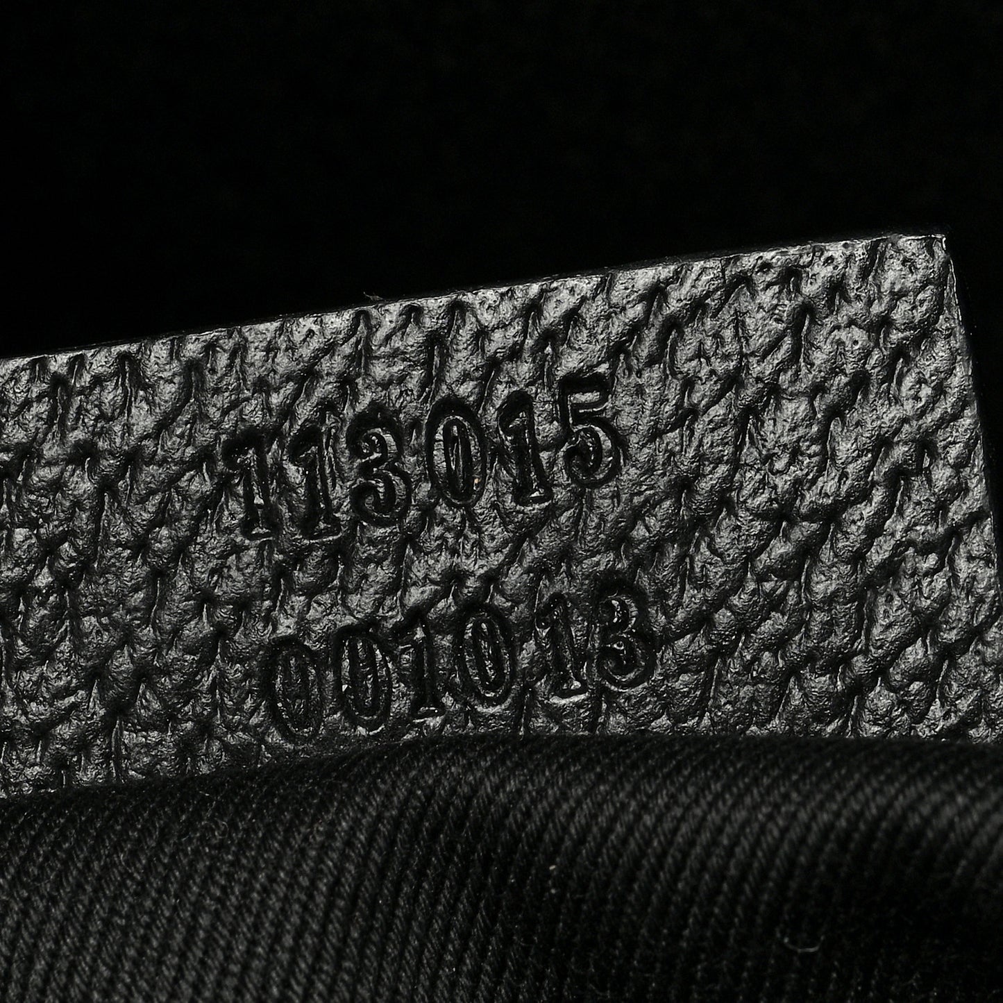 Monogram Shoulder Bag Black