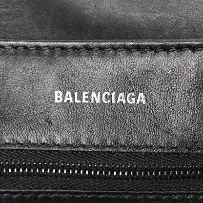 Balenciaga Nappa BB Monogram Embossed Medium Triplet Bag Black 6 of 12