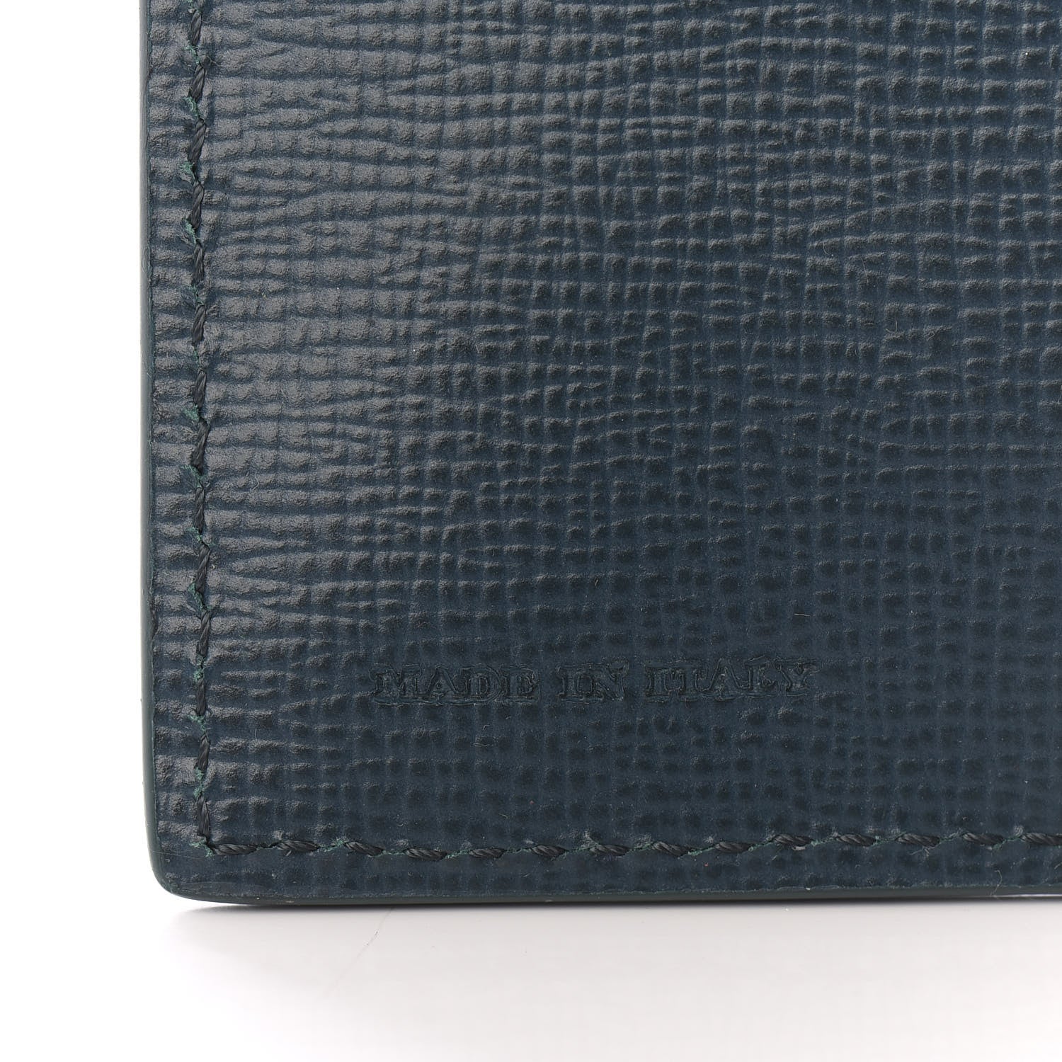 Burberry London Grainy Calfskin Bernie Credit Card Case Blue 5 of 6