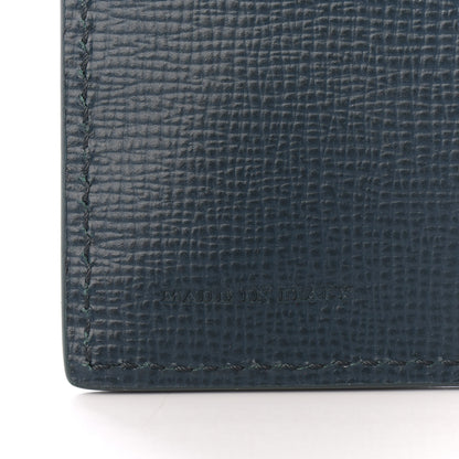 Burberry London Grainy Calfskin Bernie Credit Card Case Blue 5 of 6