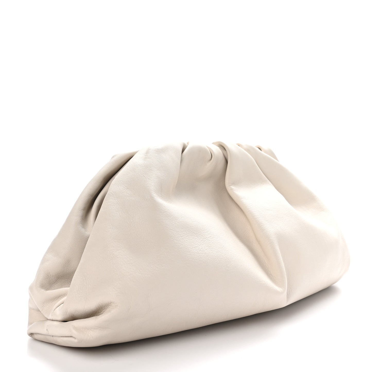 Smooth Butter Calf The Pouch Oversized Clutch Mist