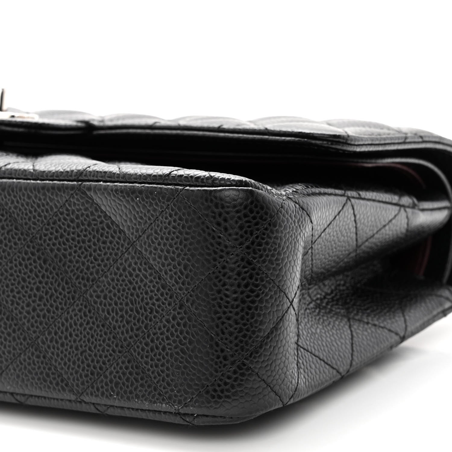 Chanel Caviar Quilted Medium Double Flap Black 10 of 10