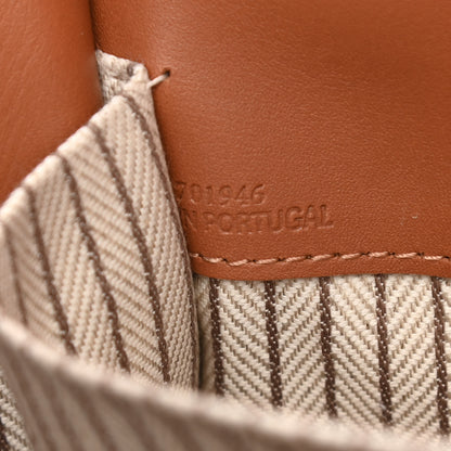 Loewe Canvas Calfskin Cushion Tote Taupe 7 of 17