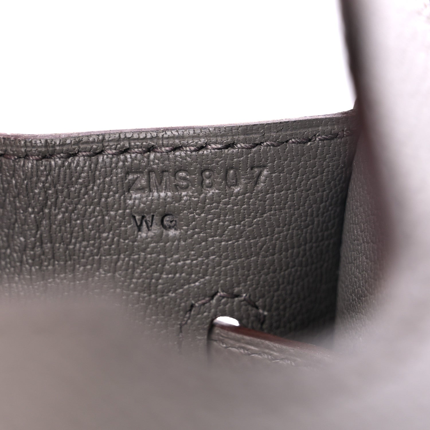 Hermes Epsom Birkin Sellier 30 Etain 7 of 10