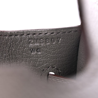 Hermes Epsom Birkin Sellier 30 Etain 7 of 10