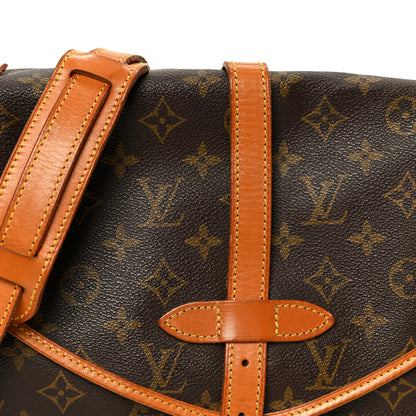 Louis Vuitton Monogram Saumur 30 9 of 11