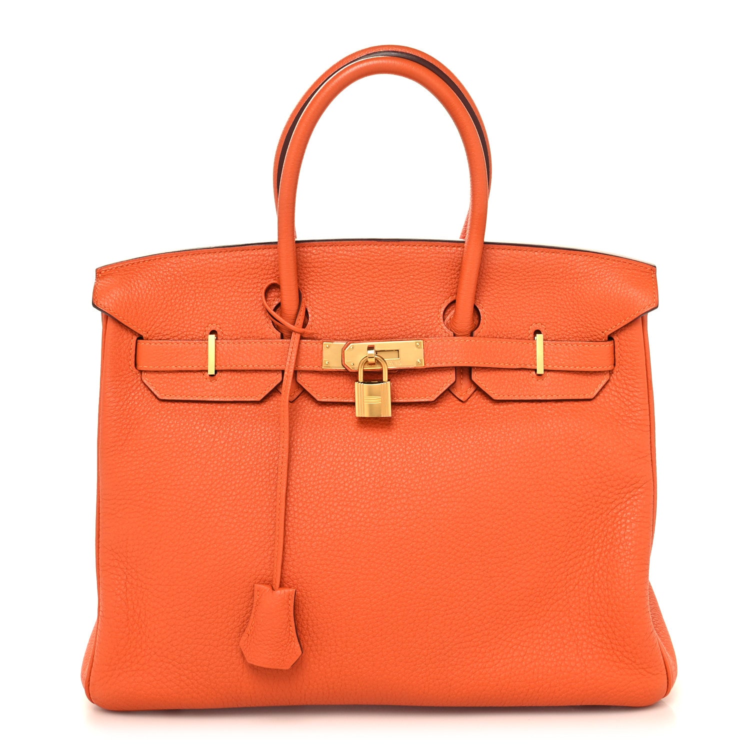 Hermes Togo BIRKIN 35 Orange 1 of 12