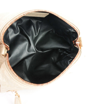 Balenciaga Agneau Giant 12 Rose Gold Hardware Pencil Case Sahara 5 of 7