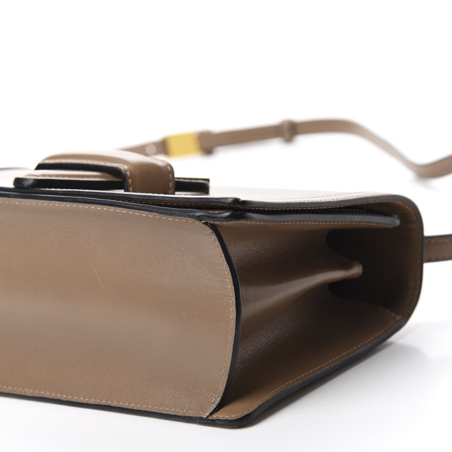 Calfskin Medium Barcelona Shoulder Bag Mink