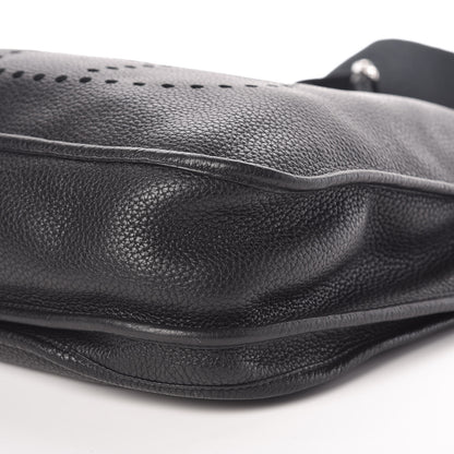 Hermes Taurillon Clemence Evelyne III GM Black 6 of 9
