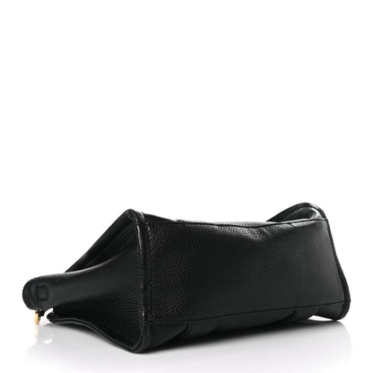 Marc Jacobs Grained Calfskin Small The Tote Bag Black 4 of 8