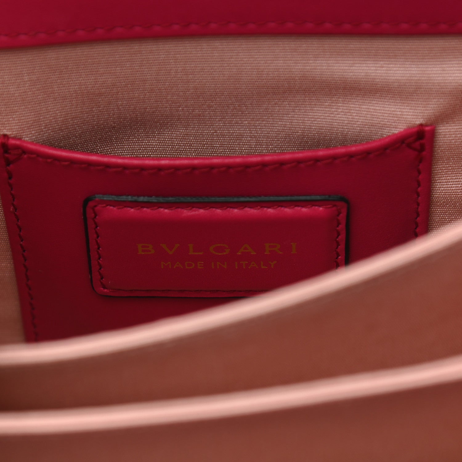 Bulgari Calfskin Serpenti Forever Top Handle Pink 8 of 10