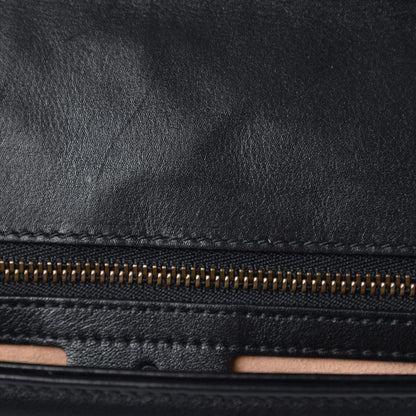 Gucci Calfskin Matelasse Small GG Marmont Shoulder Bag Black 8 of 10