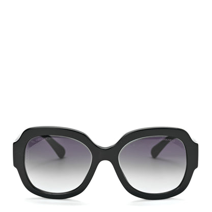 Chanel Acetate CC Sunglasses 5373 Black 2 of 7