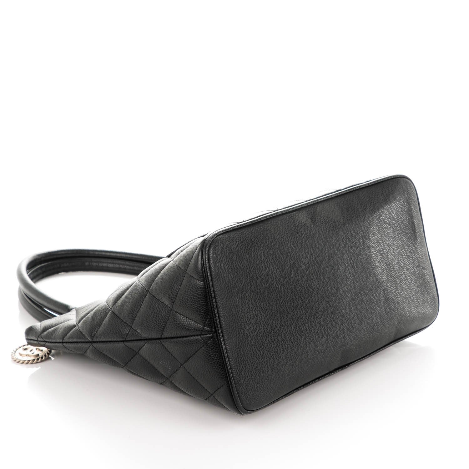 Chanel Caviar Quilted Medallion Tote Black 4 of 7