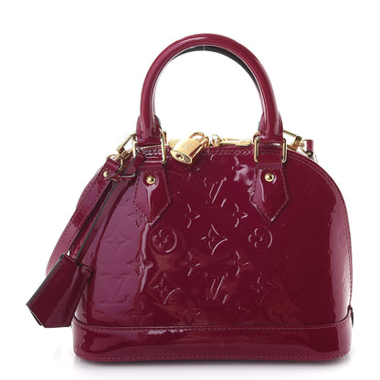 Louis Vuitton Vernis Alma BB Magenta 1 of 7