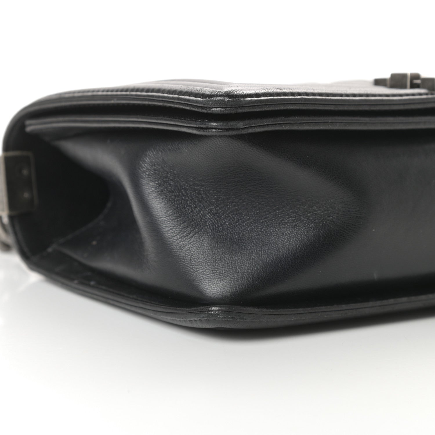 Chanel Lambskin Quilted Medium Boy Flap Black 9 of 16