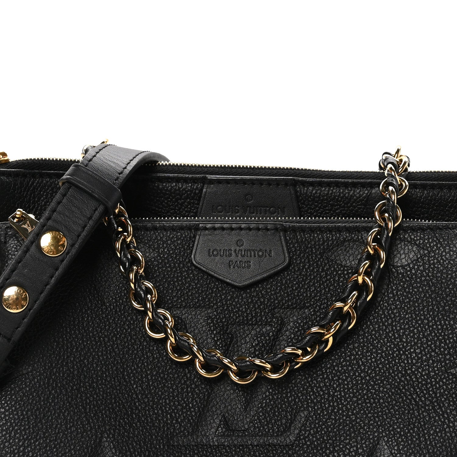Louis Vuitton Empreinte Monogram Giant Multi Pochette Accessories Black 8 of 11