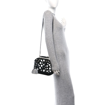 Louis Vuitton X YK Epi Alma BB Black White 2 of 9