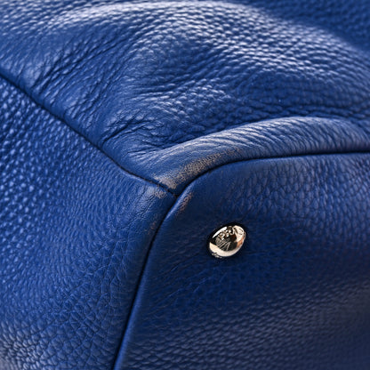Prada Vitello Daino Tote Royal 10 of 18