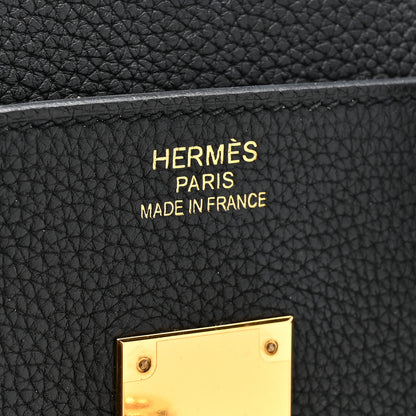 Hermes Togo Birkin 35 Black 6 of 16