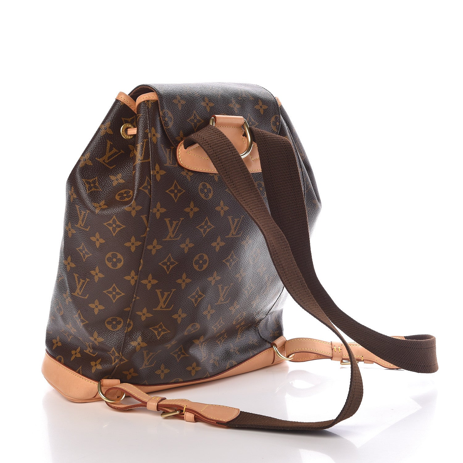 Louis Vuitton Monogram Montsouris GM Backpack 3 of 9