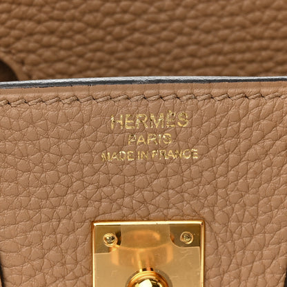 Hermes Togo Birkin 25 Chai 6 of 13