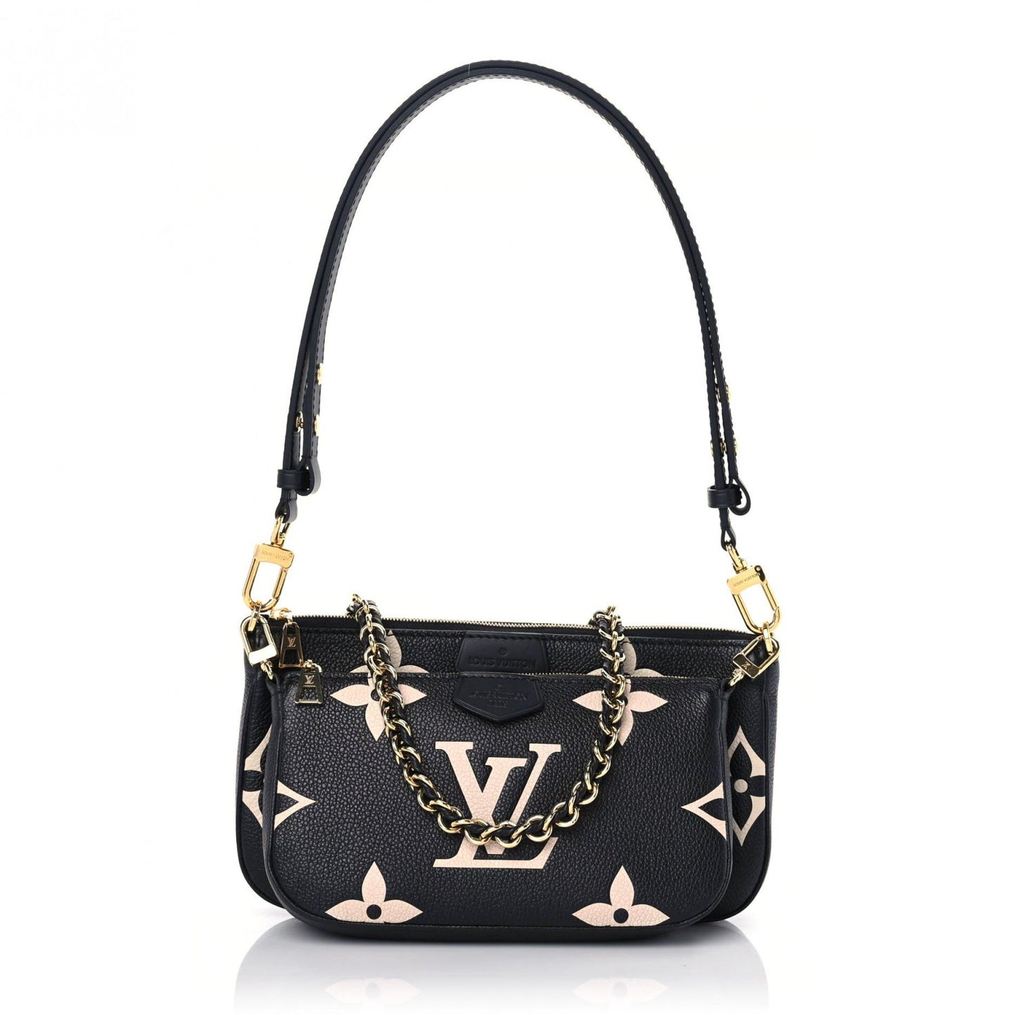 Empreinte Monogram Giant Multi Pochette Accessories Black Beige