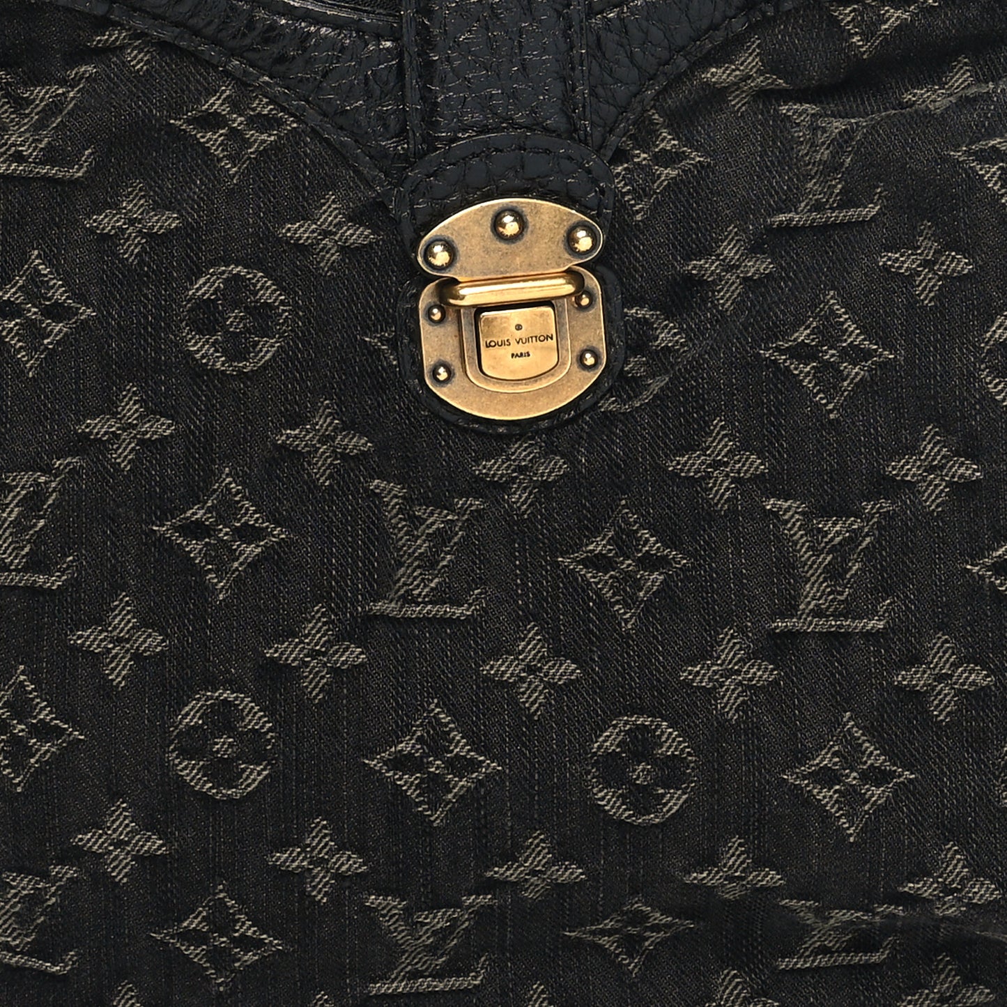 Monogram Slightly Denim Black