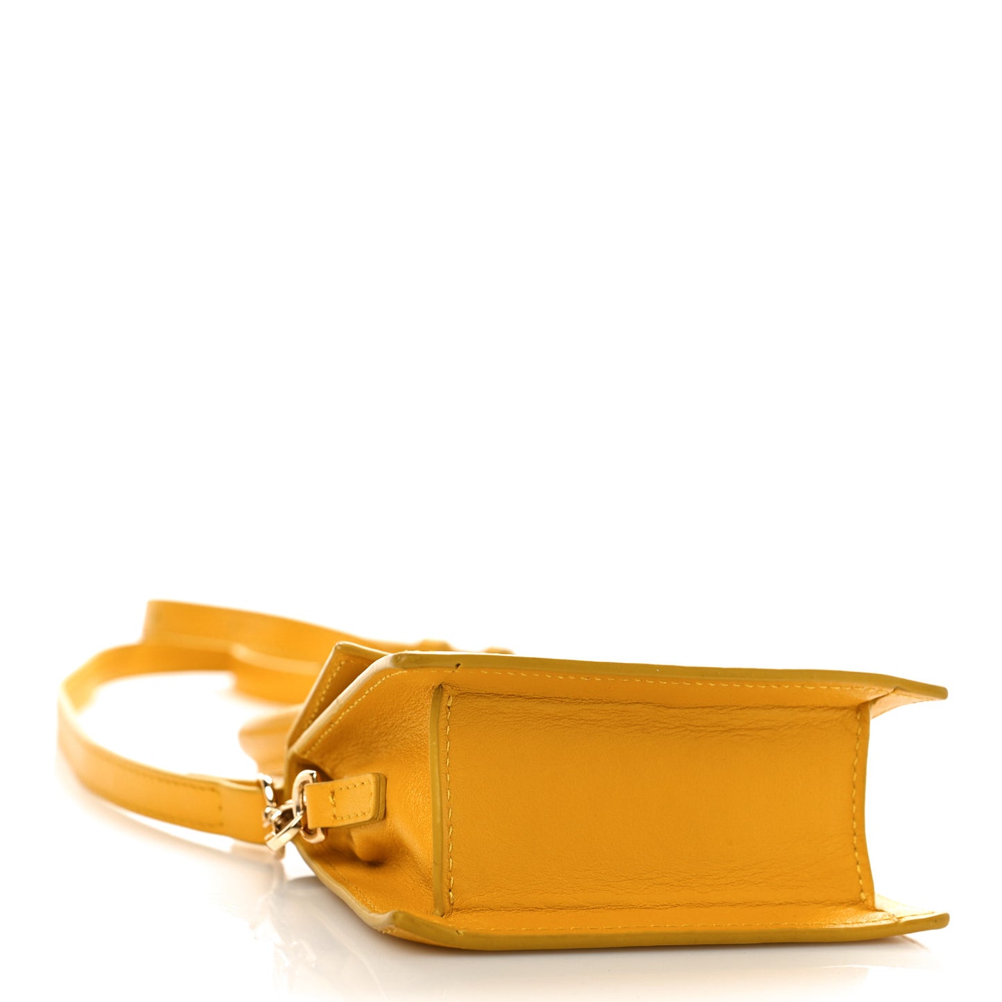 Grained Calfskin Le Chiquito Dark Yellow