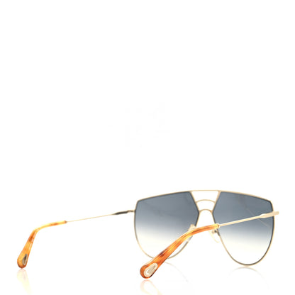 Chloe Aviator Sunglasses CE139S Gold Tortoise 4 of 7