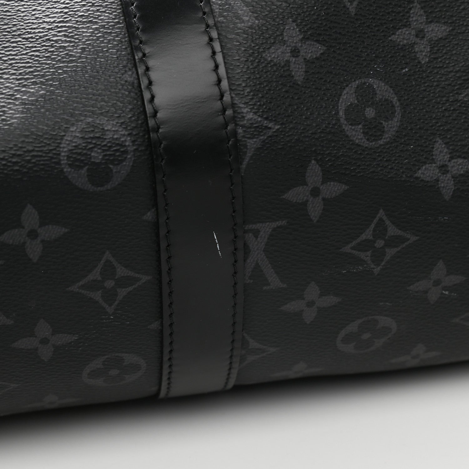 Louis Vuitton Monogram Eclipse Keepall Bandouliere 55 15 of 15