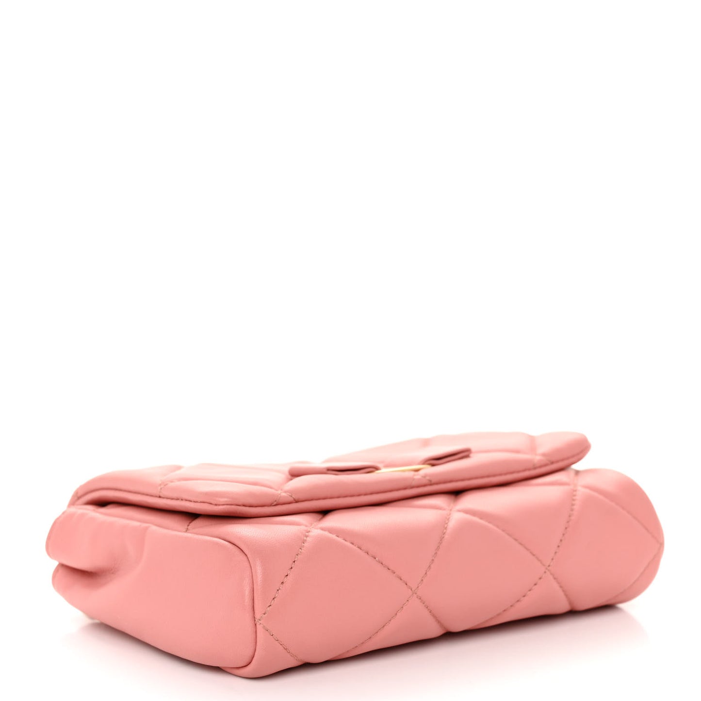Nappa Quilted Ginny Crossbody Pink