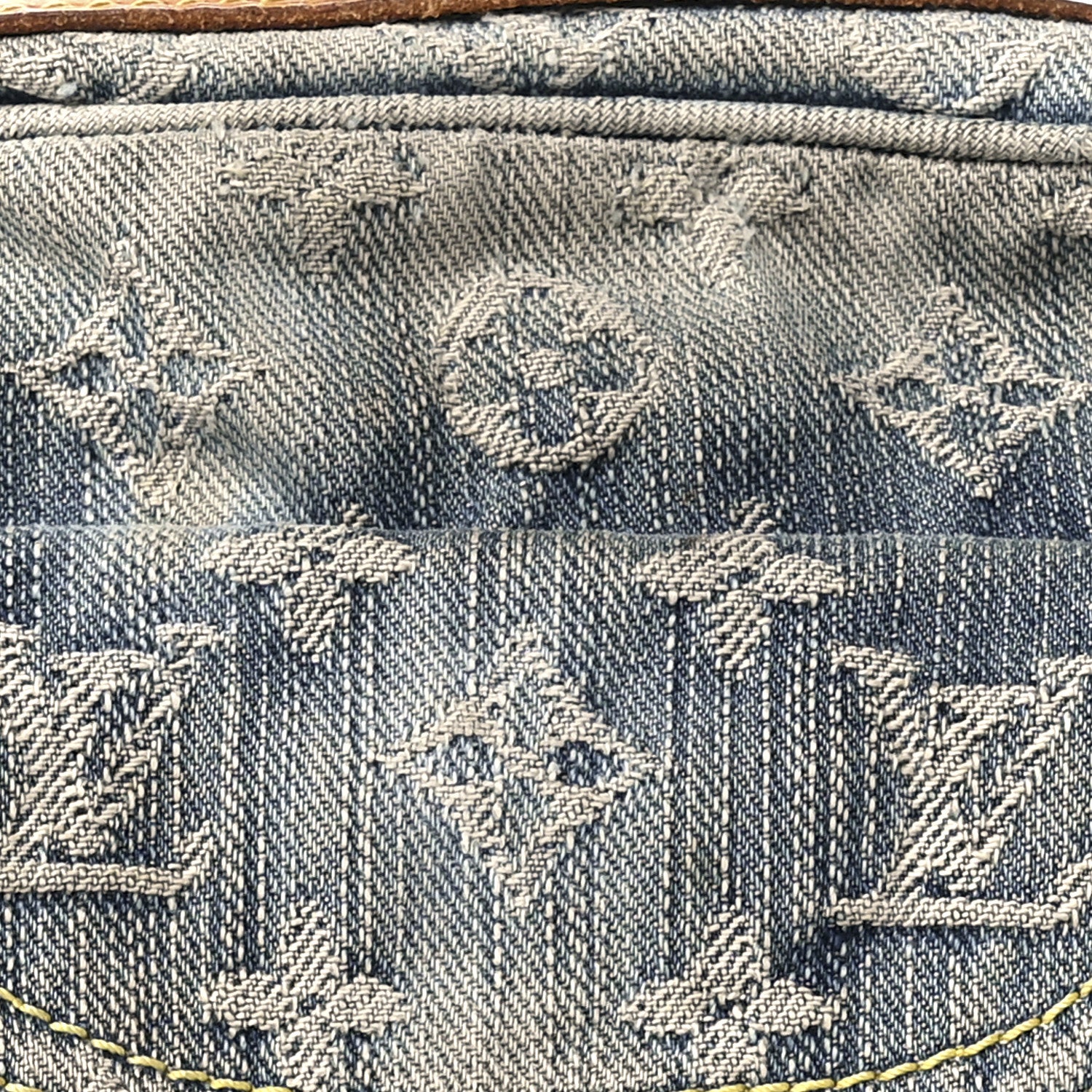 Louis Vuitton Monogram Denim Danube Blue 6 of 9