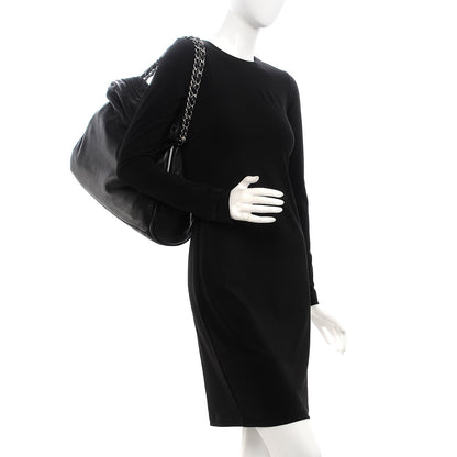 Chanel Lambskin Large Ultimate Soft Tote Black 2 of 10