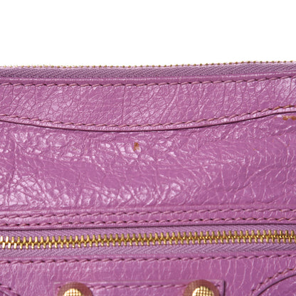 Balenciaga Agneau Giant 12 Gold Hardware Flat Crossbody Rose Berlingot 7 of 11