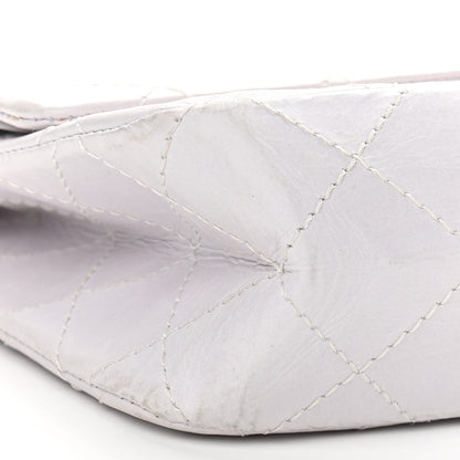 Chanel Aged Calfskin Quilted 50th Anniversary 2.55 Reissue 227 Flap White 8 of 14
