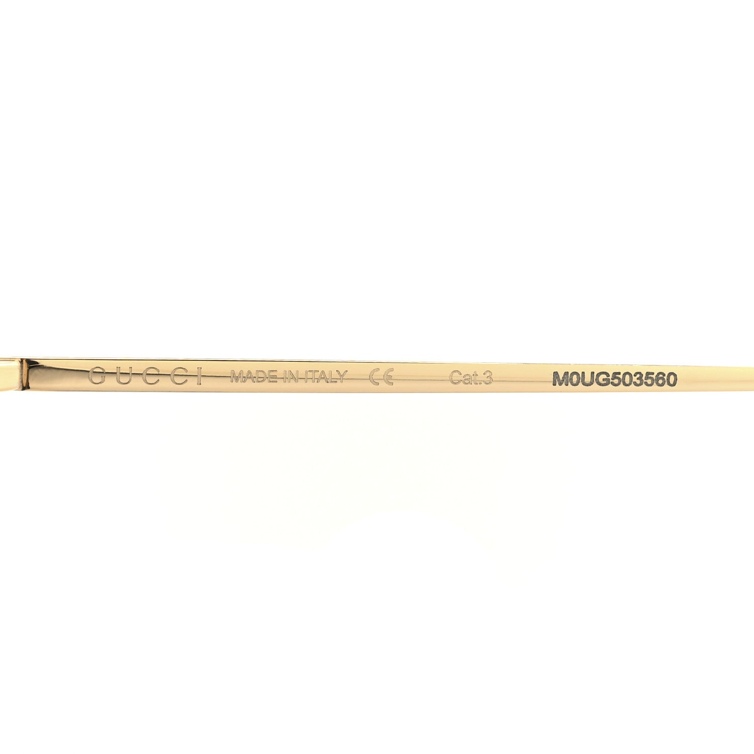 Gucci Acetate Crystal Geometric Sunglasses GG0430S Black 5 of 7