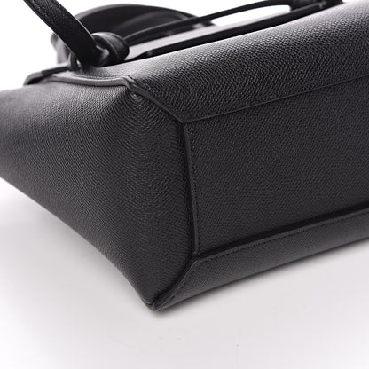 Celine Grained Calfskin Nano Belt Bag Black 8 of 10