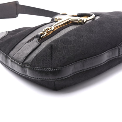 Gucci Monogram Hasler Hobo Black 8 of 9