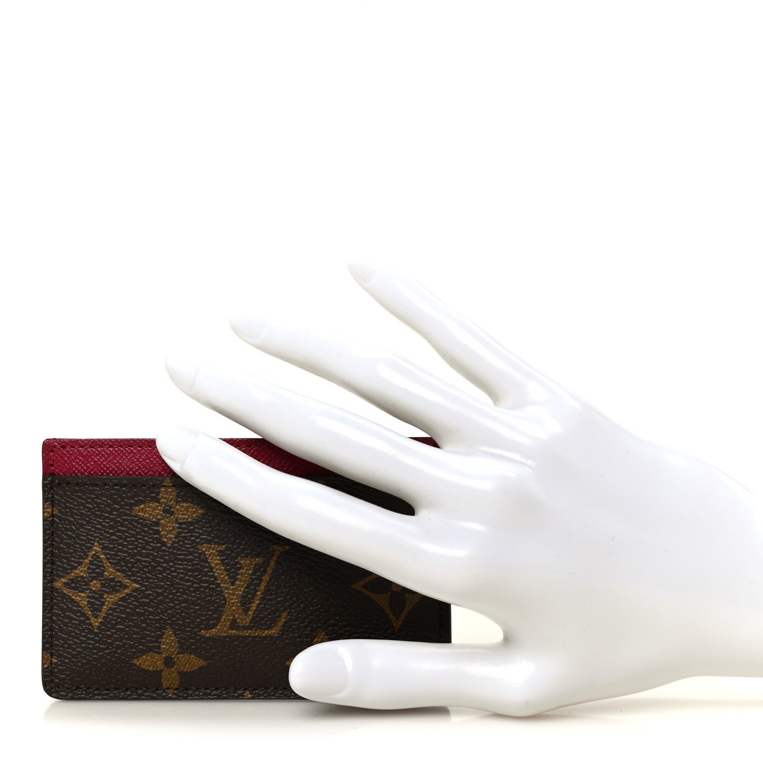 Louis Vuitton Monogram Card Holder Fuchsia 2 of 8