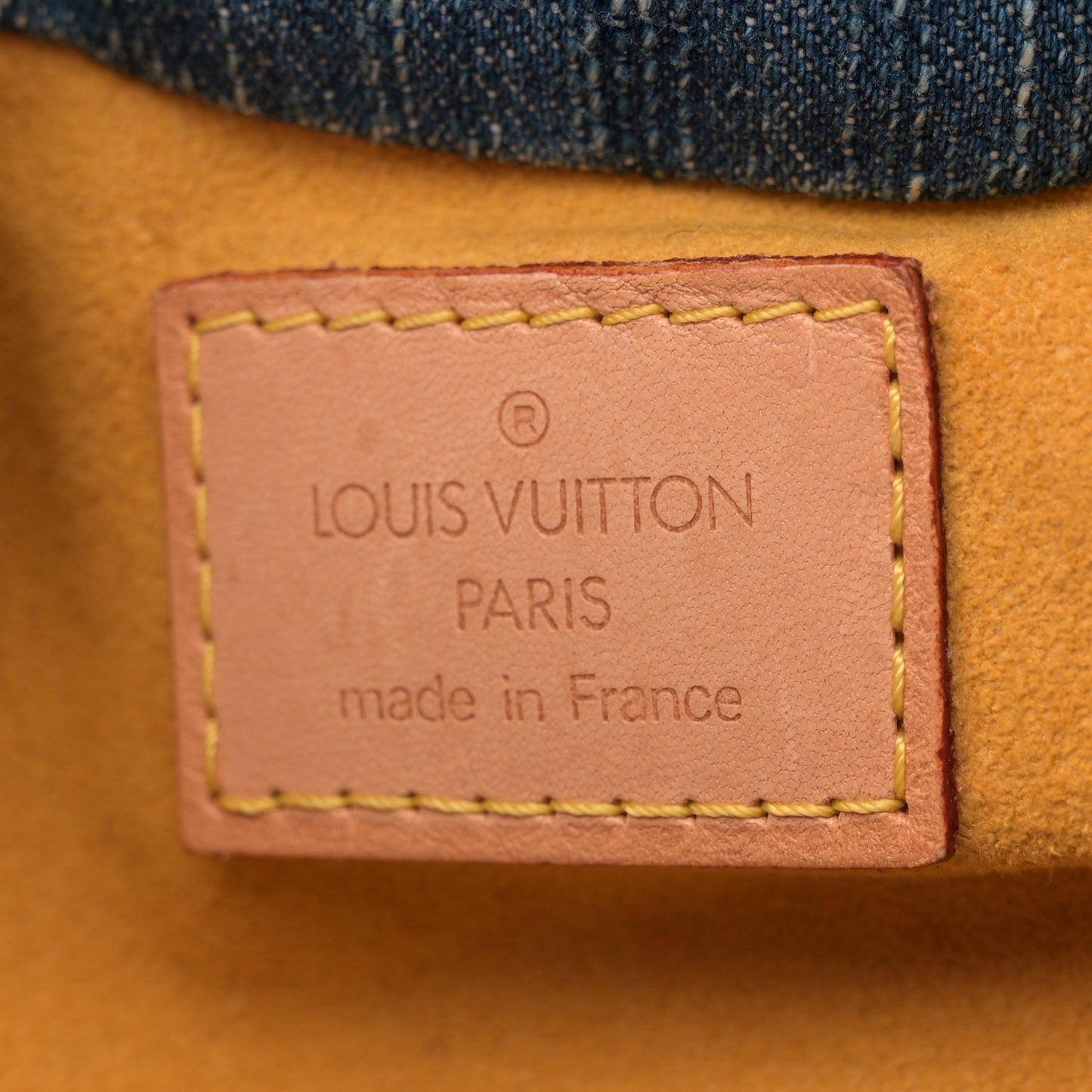 Monogram Denim Pleaty Blue