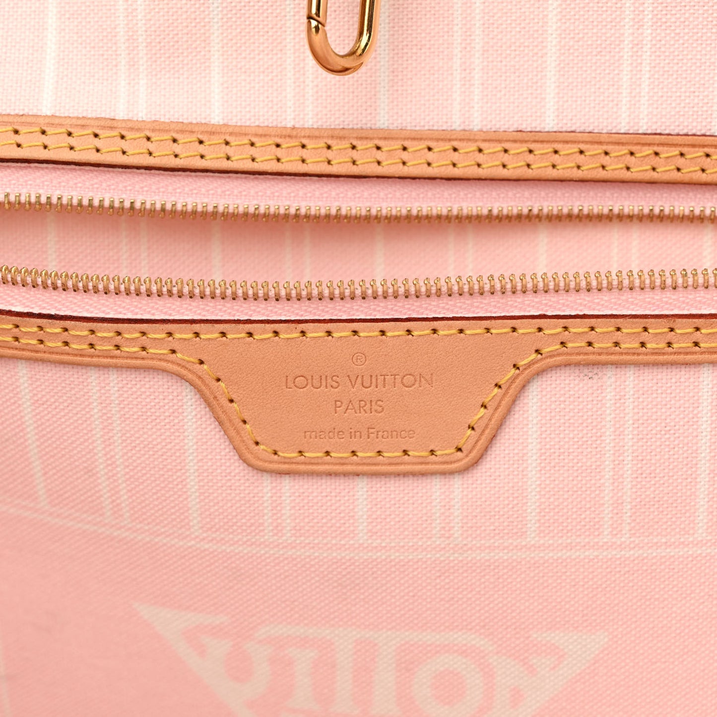 Monogram Giant By The Pool Neverfull MM Light Pink