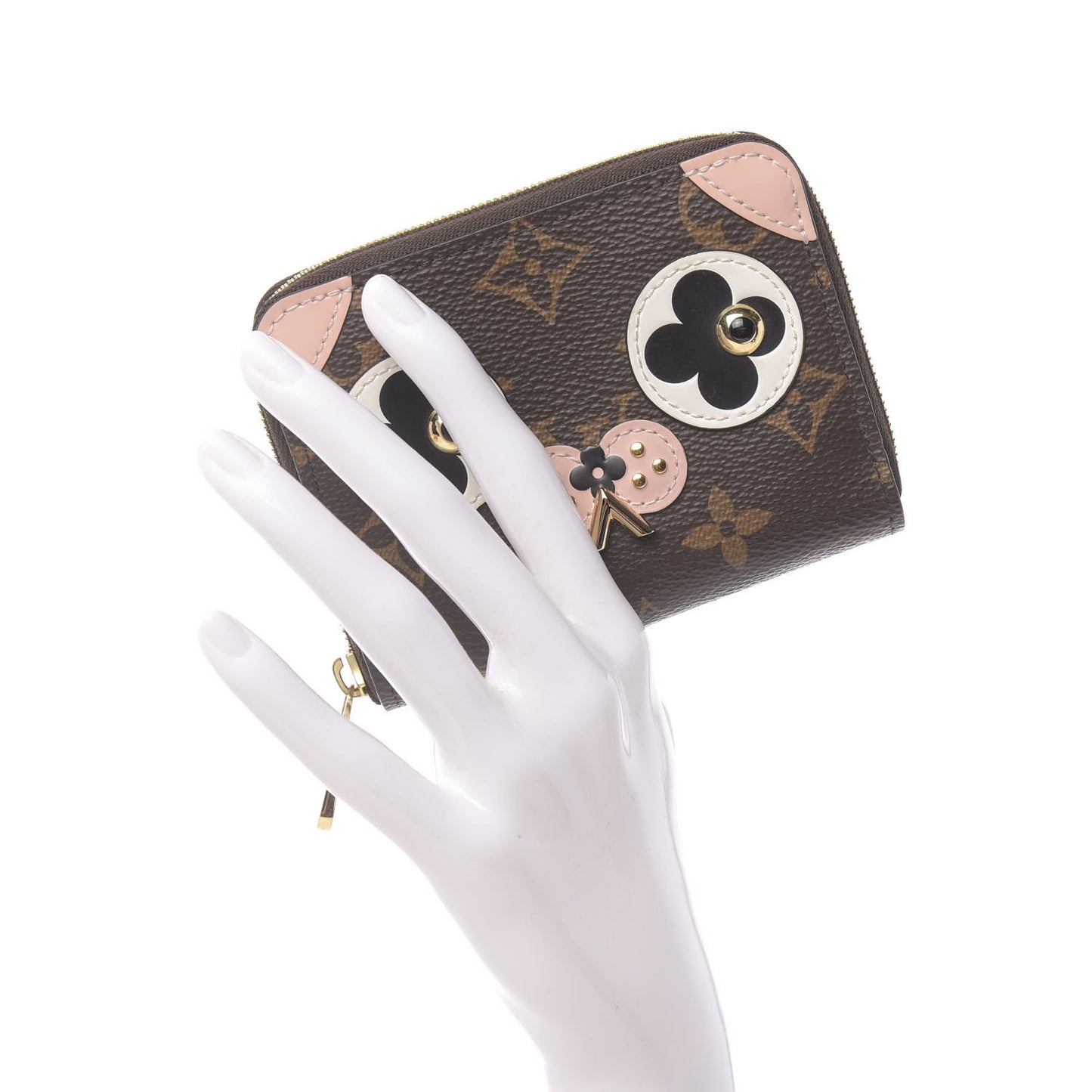Monogram Valentine Dog Zippy Coin Purse