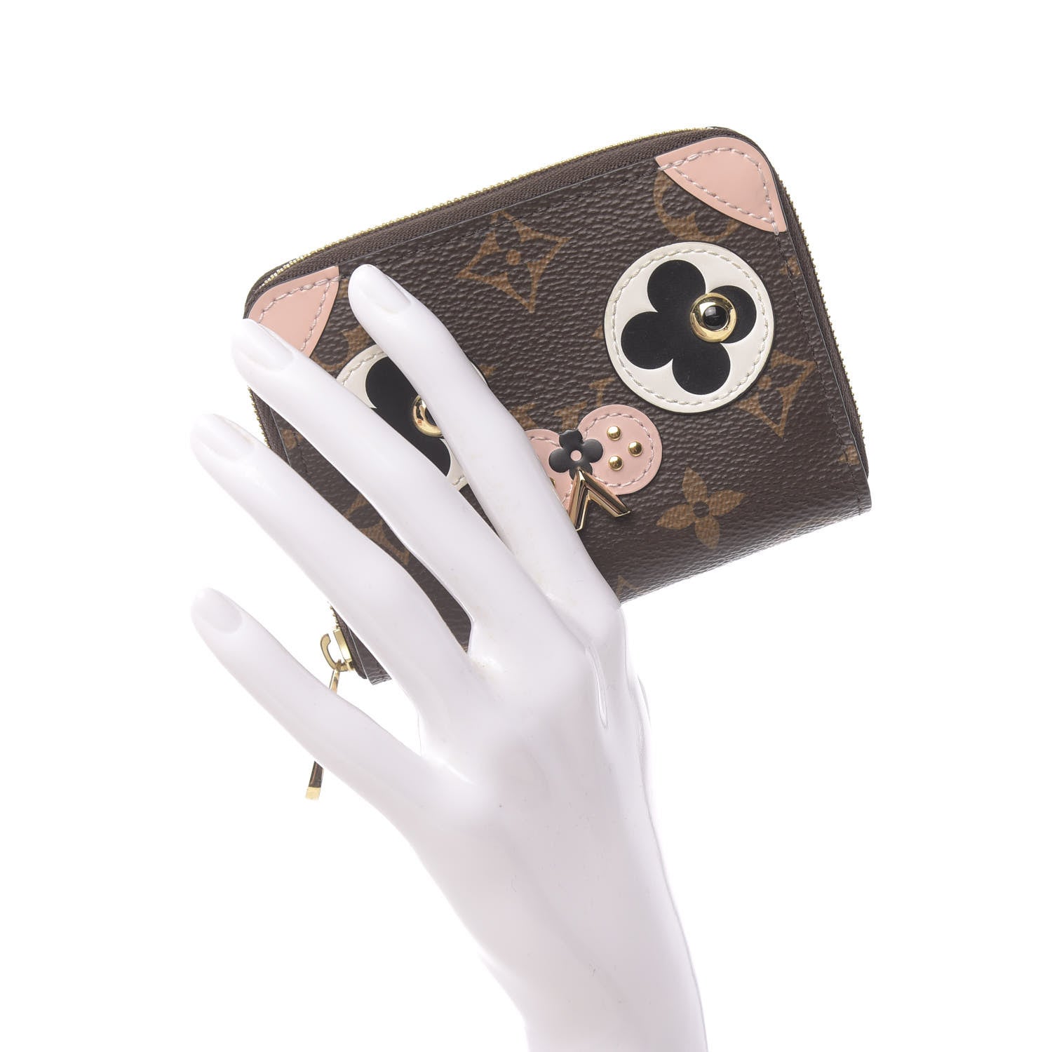Louis Vuitton Monogram Valentine Dog Zippy Coin Purse 2 of 7