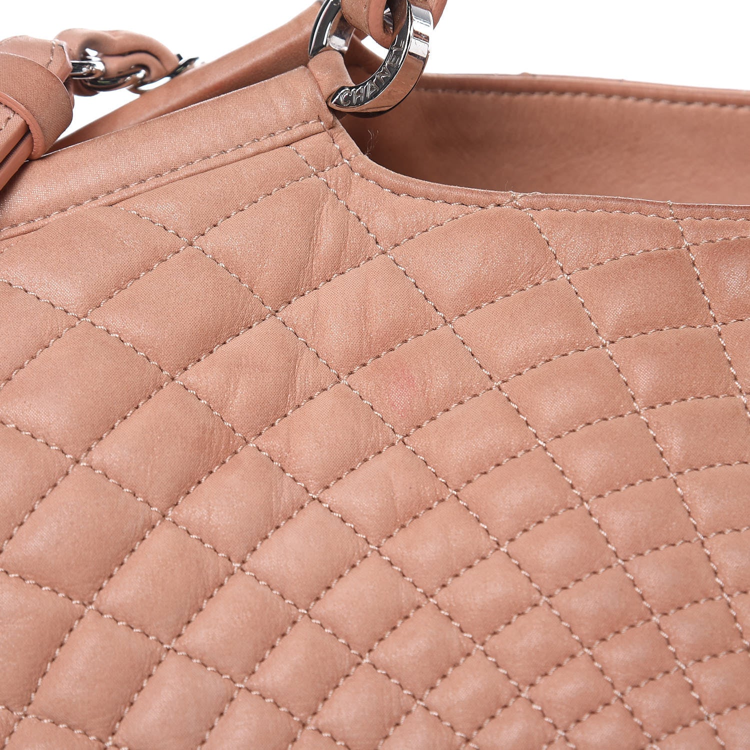 Chanel Iridescent Calfskin Large Sea Hit Tote Pink 21 of 22